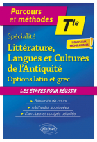 Couverture de Judith Perez-Bill, Spécialité Littérature, Langues et Cultures de l'Antiquité et Options latin et grec - Terminale