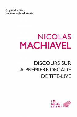 Couverture de Nicolas Machiavel, Discours sur la première décade de Tite-Live
