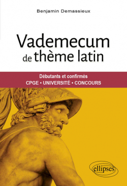 Couverture de Benjamin Demassieux, Vademecum de thème latin