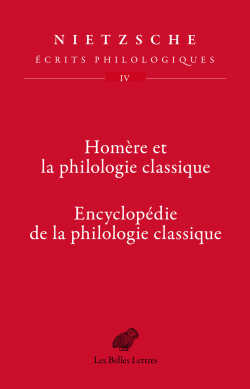 Couverture de Friedrich Nietzsche, Écrits philologiques IV