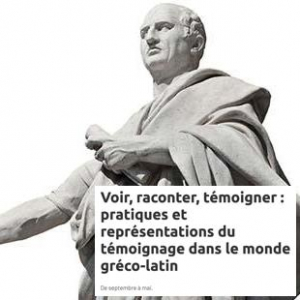 Image du séminaire "Voir, raconter, témoigner"