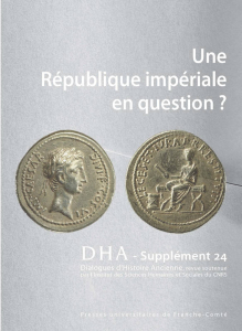 Couverture de Benoist Stephane, Une République impériale en question ?