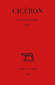 Couverture de Cicéron, De la divination I