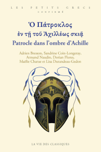 Couverture de Patrocle dans l’ombre d’Achille