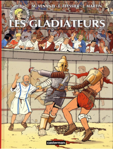 Couverture de Les Voyages d'Alix - Les Gladiateurs