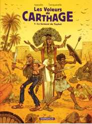 Couverture des voleurs de Carthage