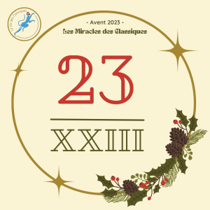 Calendrier de l'avent 2023 - Jour 23